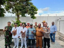 Penyambutan Bupati dan Wagub Terpilih Yalimo di Satgas Pamtas RI-PNG Yonif Raider 142/KJ