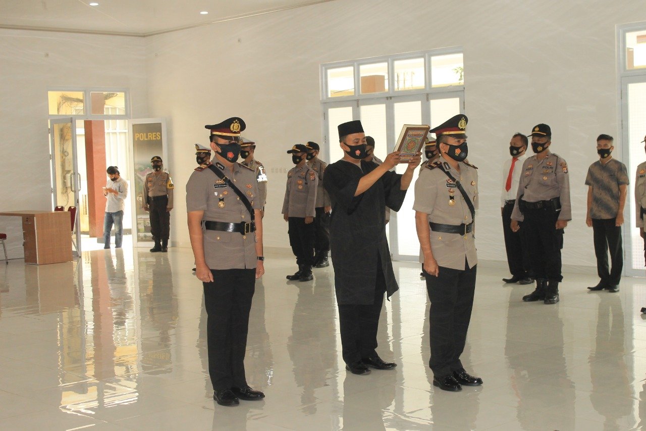Serah Terima Jabatan Kasat Reskrim Polres Lebak Secara Resmi