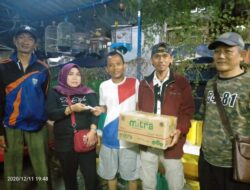 LMP Perjuangan Jakbar Salurkan Donasi untuk Korban Kebakaran Angke