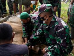 Danpuslatpur Manfaatkan Momentum Kurban untuk Berbagi di Tengah Pandemi