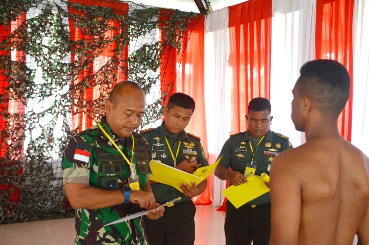 43 Casis Secata PK Gelombang II TA 2022 Subpandasus Mimika Laksanakan Sidang Parade