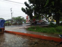 Hujan Deras Guyur Kotabumi dan Wilayah Sekitarnya