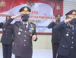 Polres Serang Kota Banten Gelar Upacara Hari Kesaktian Pancasila Secara Virtual