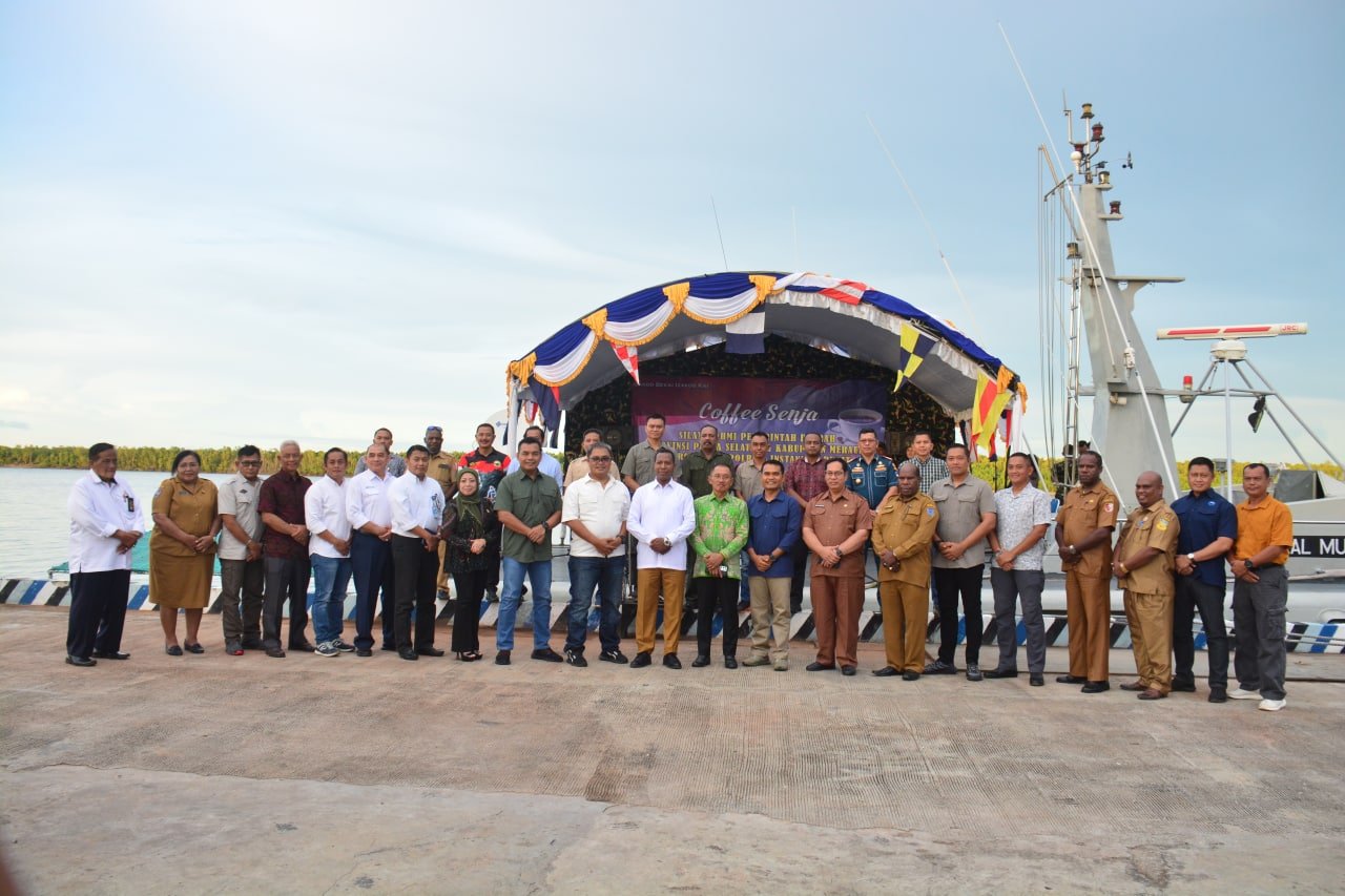 Danrem 174 Merauke di Coffee Senja: Siap Bantu Bangun Provinsi Papua Selatan