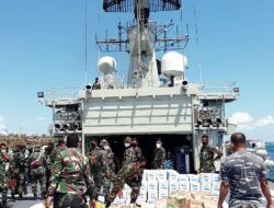 TNI Kerahkan KRI Ahmad Yani 351 Bantu Korban NTT