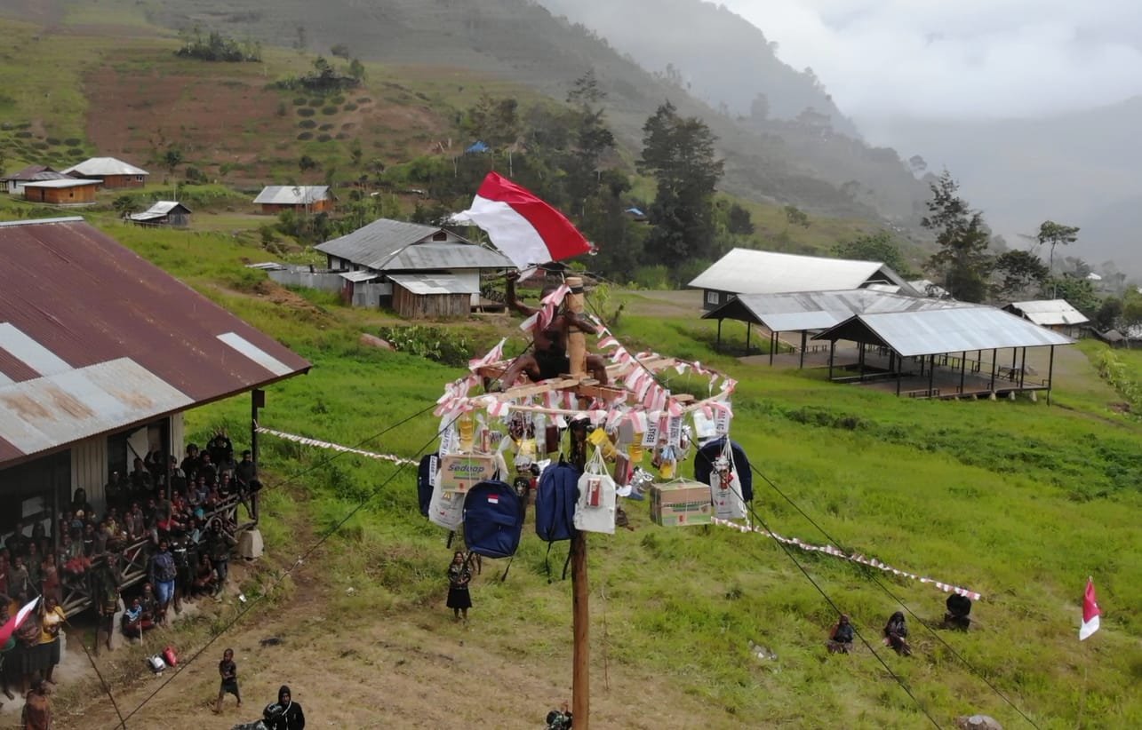 Semangat Kemerdekaan ke-77 di Pegunungan Tengah