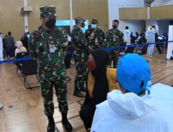 Serbuan Vaksinasi Lima Hari di Seskoau Tercapai 12 Ribu Orang