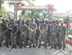 Waasops Kasad Kunjungi Satgas Pamtas Yonif 126/KC di Perbatasan Papua