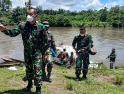 Tim Wasev TNI AD Tinjau Lokasi TMMD ke-110 Kodim Boven Digoel di Kawagit
