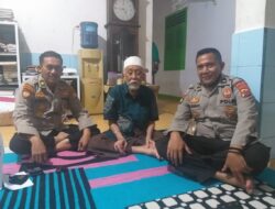 Kabag SDM Polres Pandeglang Kunjungi KH Muhtadi Pererat Silaturahmi
