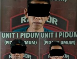 Tiga Pelaku Pencurian Dua HP Ditangkap Satreskrim Polres Serang Kota