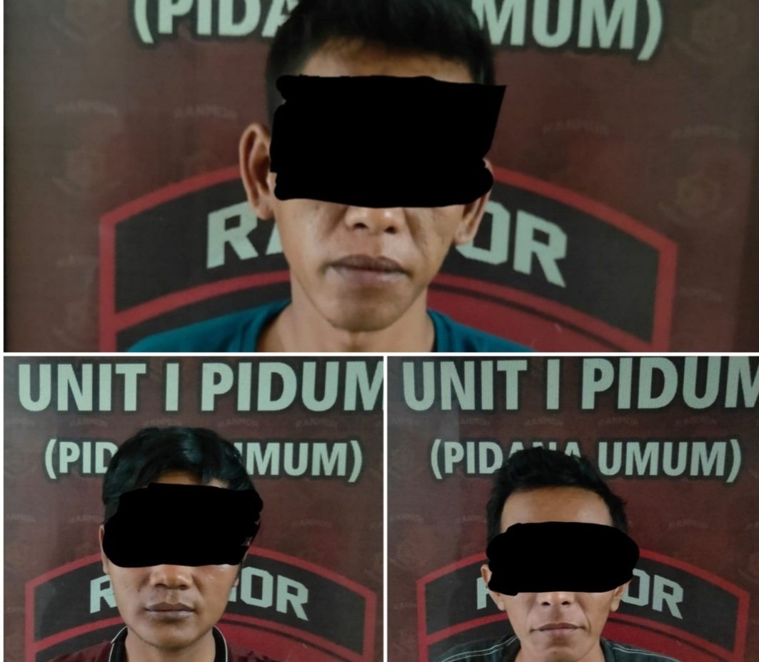 Tiga Pelaku Pencurian Dua HP Ditangkap Satreskrim Polres Serang Kota