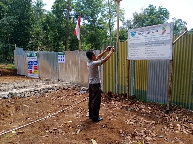 Proyek Puskesmas Rp6 Miliar Disinyalir Asal Jadi