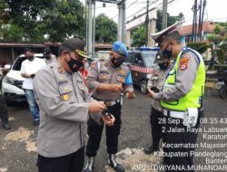 Kanit Provos Periksa Gaktiplin Personel Polsek Pandeglang