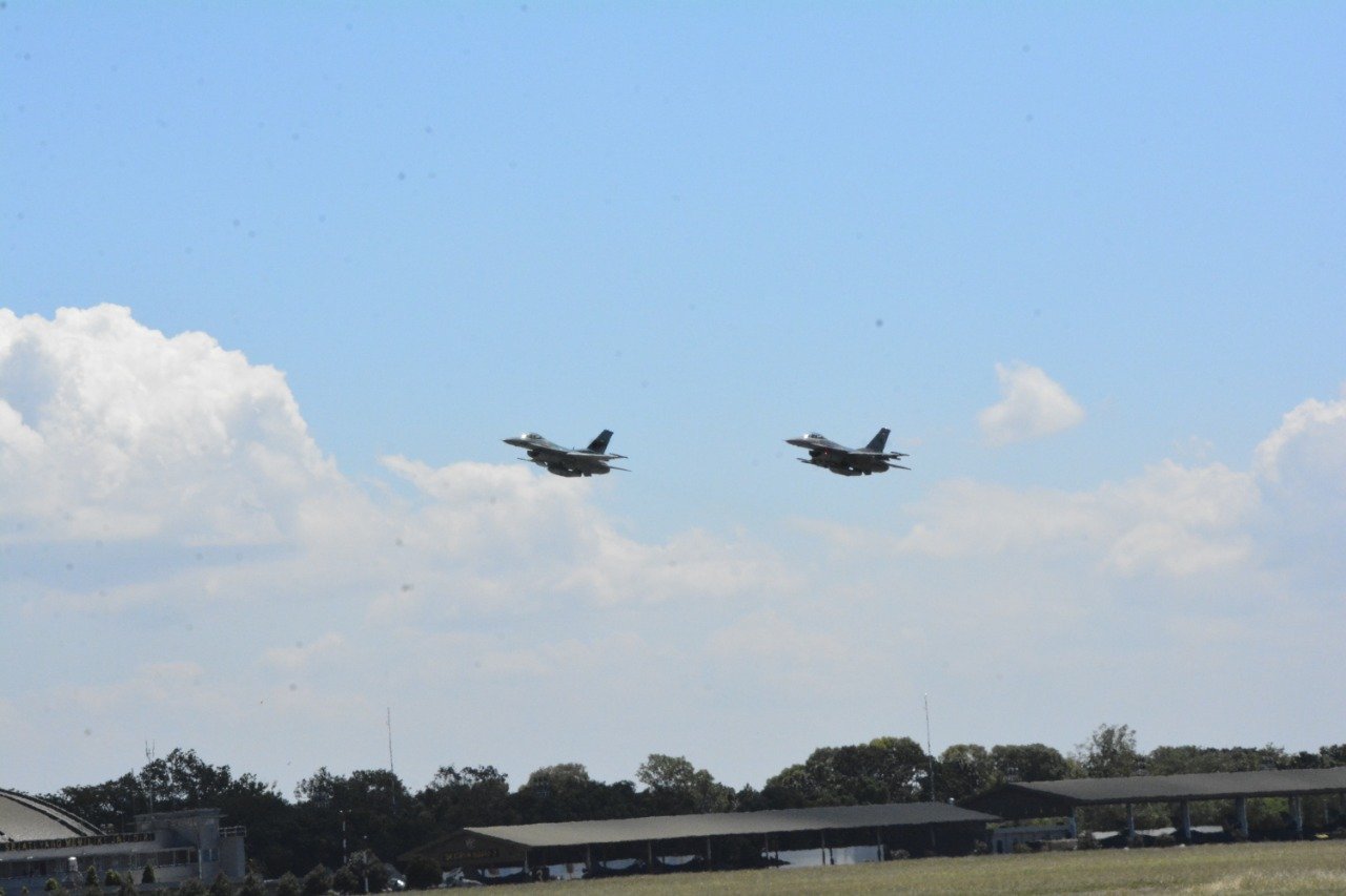 F-16 Jalani Fly Pass Amankan Presidensi G20