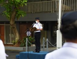 Bakamla RI Rayakan Hari Kemerdekaan dengan Upacara Bendera