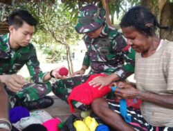 Ekonomi Kreatif TNI Yonif 143/TWEJ Sejahterakan Masyarakat Papua