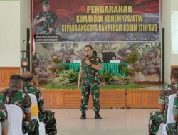 Danrem 174 Merauke Jaga Silaturahmi dengan Masyarakat Lewat Binter