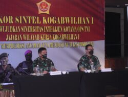 Pangkogabwilhan I Buka Rakor Intelijen Kotama Ops di Lingkungan Kogabwilhan I