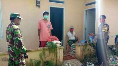 Penyaluran Sembako BPNT di Kelurahan Babakan Kalanganyar Wajib Gunakan Masker