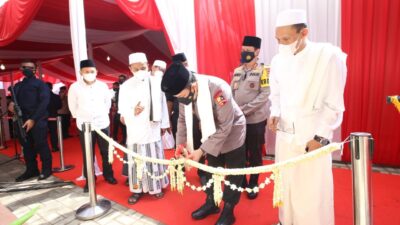 Kapolri Resmikan Gedung Baru Ponpes Salafiyah Tajul Falah Cipanas Lebak