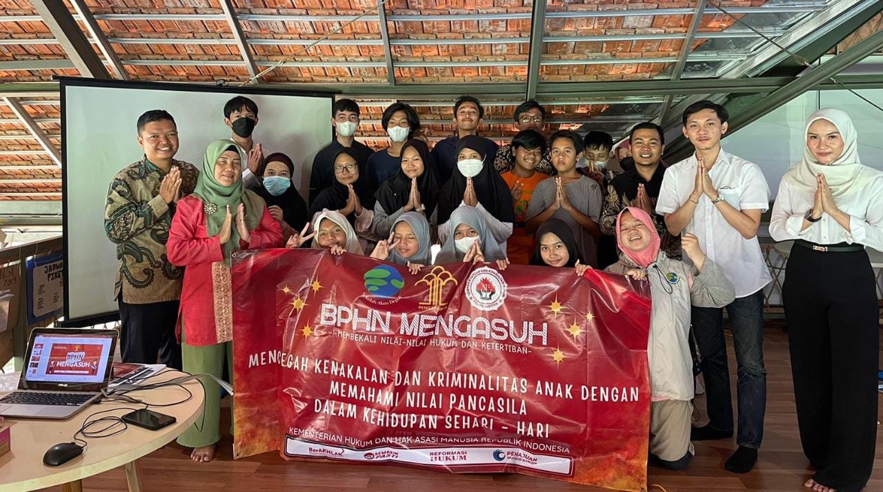 LBHK Pelita Justitia BPHN Mengasuh Gelar Penyuluhan Cegah Kenakalan dan Kriminalitas Anak