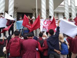 Mahasiswa Muhammadiyah Demo Pemda Pandeglang Diduga Carut Marut Hibah dan Bansos 2019