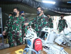 Panglima TNI Sidak ke RSAU dr. Esnawan Antar Sidak
