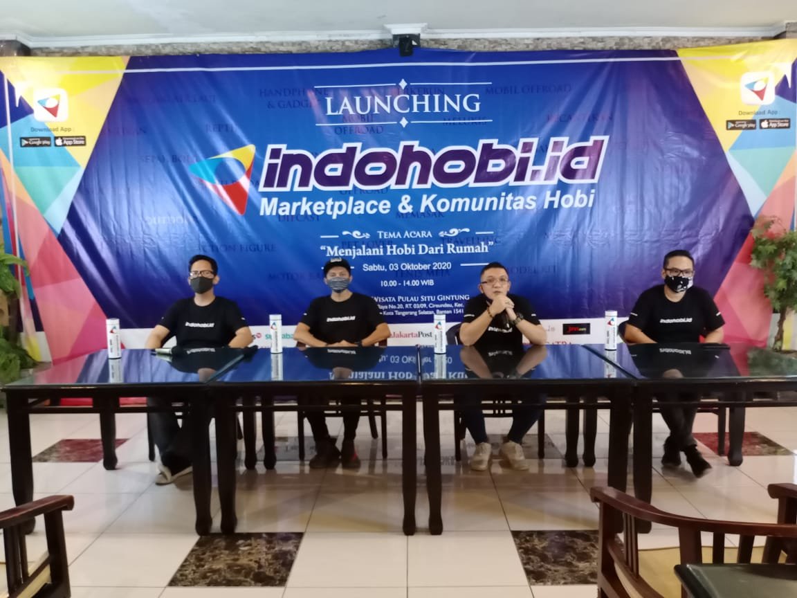 Indohobi.id Resmi Diluncurkan dengan Tema Hobi dari Rumah