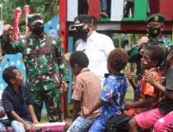 Dankolakopsrem 172/PWY Resmikan Pondok Baca dan Taman Bermain untuk Anak Papua Cerdas di Kampung Mosso
