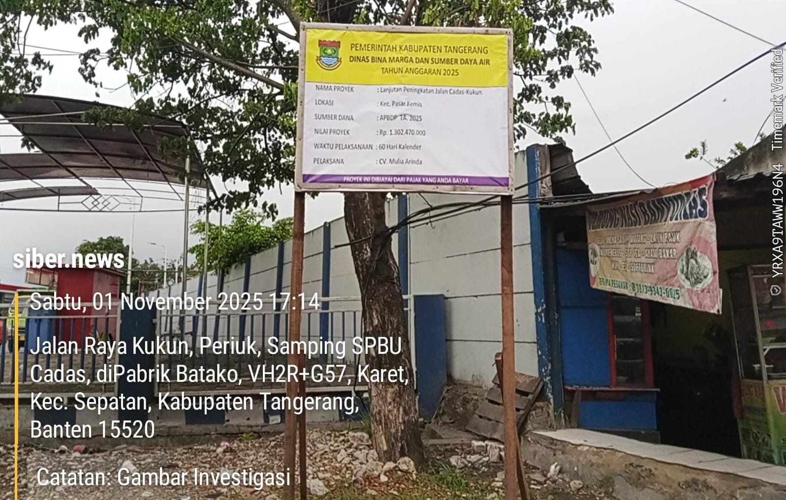 Proyek Lanjutan Jalan Cadas Kukun Diduga Asal Jadi Agregat Batu Merah Disorot