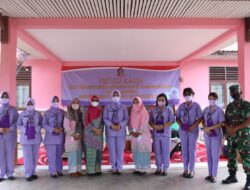 Ketua IKKT PWA CBS XI Kogabwilhan I Peduli Berbagi di Rumah Bahagia Bintan