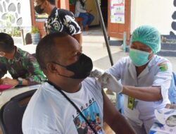 Kodam XVII/Cenderawasih Gencar Vaksinasi Demi Peduli Sesama