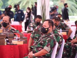 Presiden Tekankan Disiplin Nasional, Kepala Bakamla Hadiri Rapim TNI-Polri 2022