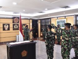 Panglima TNI Pimpin Sertijab Aspers di Mabes TNI
