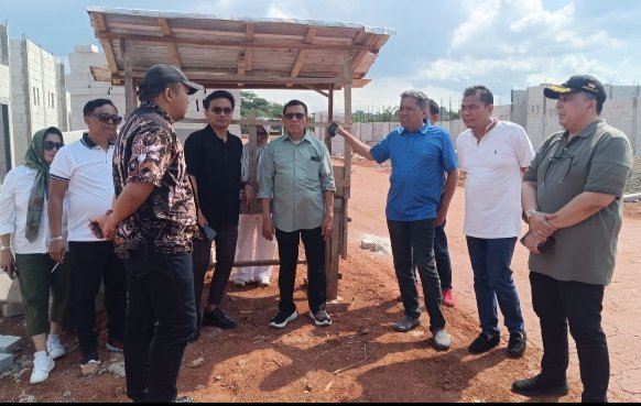 Ketua PWI Banten Dampingi Pimpinan Pusat Tinjau Perumahan Subsidi Wartawan