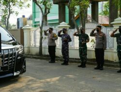 Danrem 064/MY Sambut Kedatangan Wapres RI di Tanara