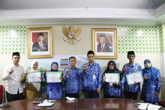 35 Perpustakaan di Kabupaten Serang Raih Sertifikat Akreditasi