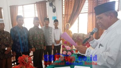 Prof Sufyarma Lantik PC PERTI Kota Sawahlunto