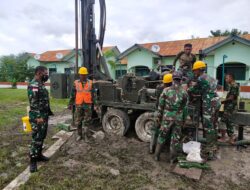 Danrem 174 Merauke Tinjau Pembangunan Lab PCR di Rumkitban TK IV