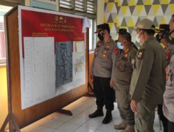 Kapolres Serang Minta Masyarakat dan Petugas Jaga Kesehatan di Posko PPKM Micro