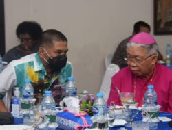 Danrem 174 Merauke Hadiri Pelepasan Pastor Anselmus Amo MSC