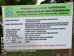 Skandal Gapura Puspem Tangerang: Proyek Rp197 Juta Diduga untuk Gaji Mandek dan Gas Subsidi