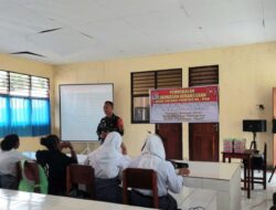 Satgas Yonif 143/TWEJ Tanamkan Patriotisme di SMK Pedalaman Papua