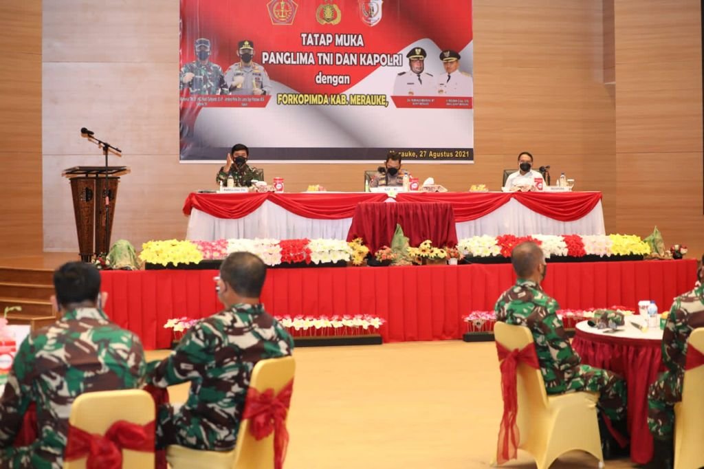 Panglima TNI Apresiasi Potensi dan Penanganan Covid-19 di Merauke