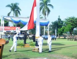 Peringati Hari Pahlawan ke-75, Pemkab Lampura Adakan Upacara Tabur Bunga