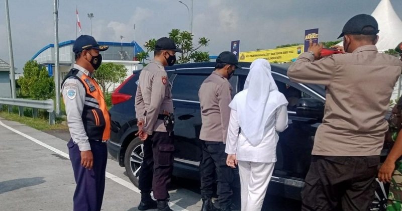 Dishub Lakukan Tugas Pembantuan Pengamanan Nataru 2022