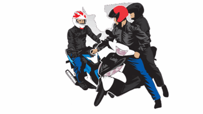 Debt Collector Tendang Motor di Tangerang, Korban Terluka