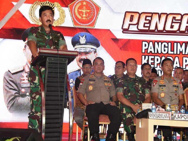 Panglima TNI Sebut TNI-Polri Siap Operasi Kemanusiaan di Pulau Galang