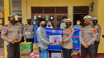 Satlantas Polres Pandeglang Adakan Baksos Jelang HUT ke-66